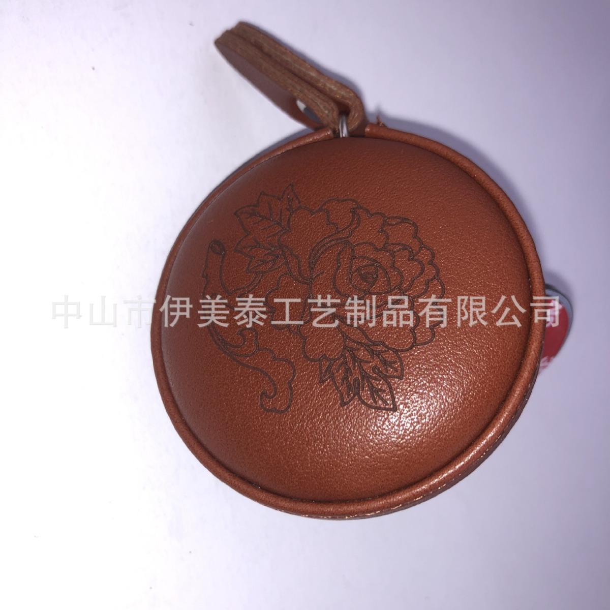 广东中山厂家专业销售迷你卷尺量3围卷尺可制作LOGO   包皮PU卷尺