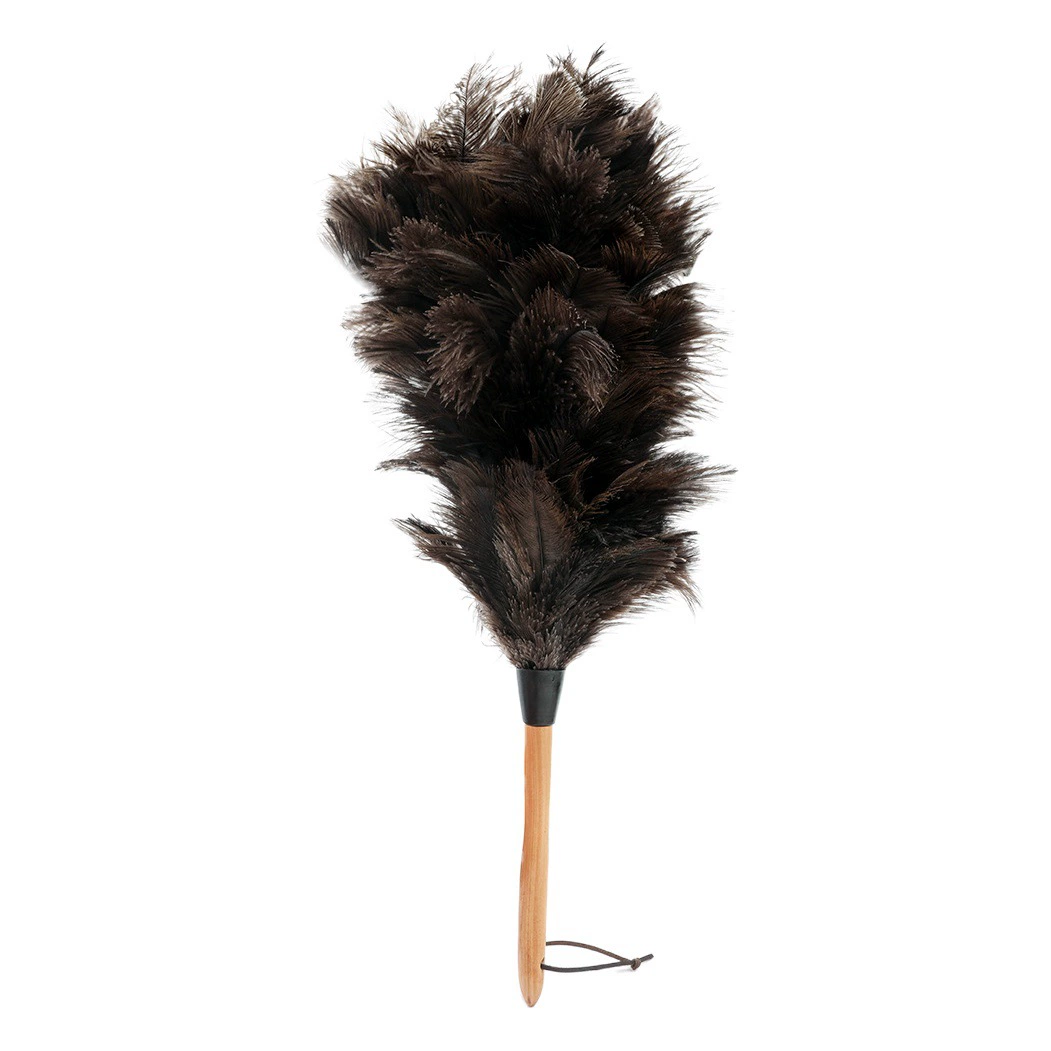 В наличии Бук страусиное перо тряпка Высококачественная Бытовая уборка Feather Duster Автомобильная пыль подметание обновления взрывы