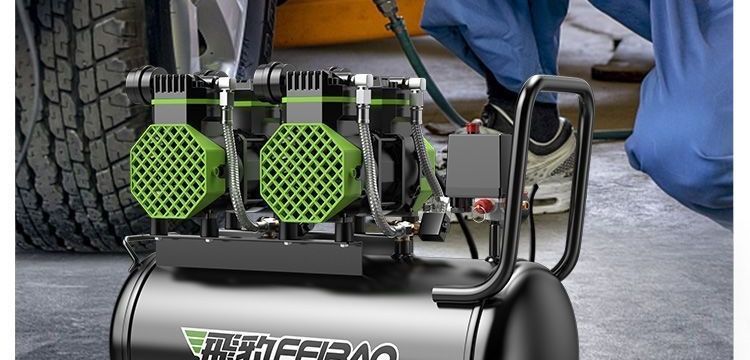 Oil-free silent air compressor, small 220v portable woodworking air pump, high-pressure air pump, air compressor wholesale