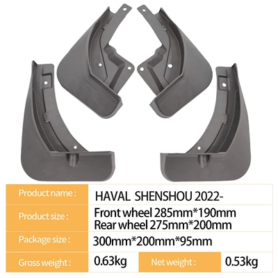 Mudguard Haval Shenshou 2022