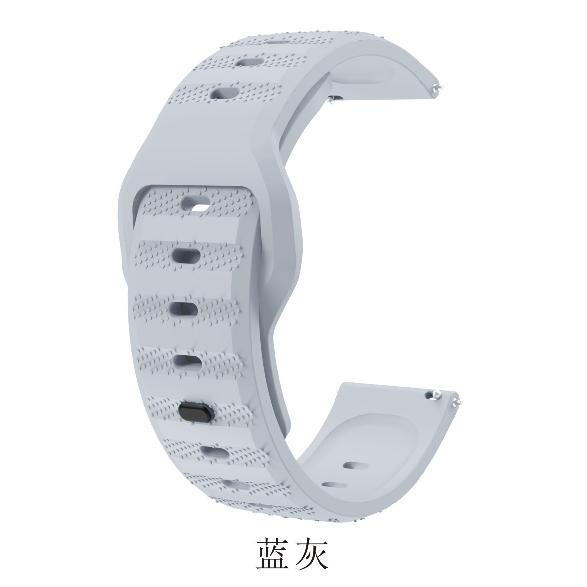 Adecuado para Samsung/Huawei/huami/jiaming/patrón de grano de arroz patrón de puntos correa de silicona 12/16/18/20/22