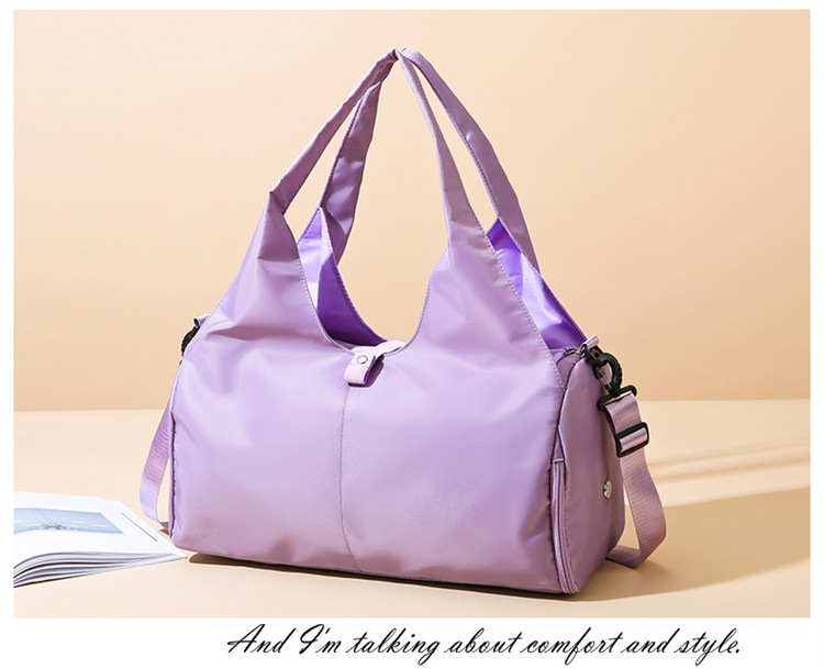 Yoga-Fitness-Tasche, Reise-Aufbewahrungstasche, Reisetasche, Einkaufstasche, große Kapazität, faltbare Reise-Aufbewahrungstasche_voghion.com