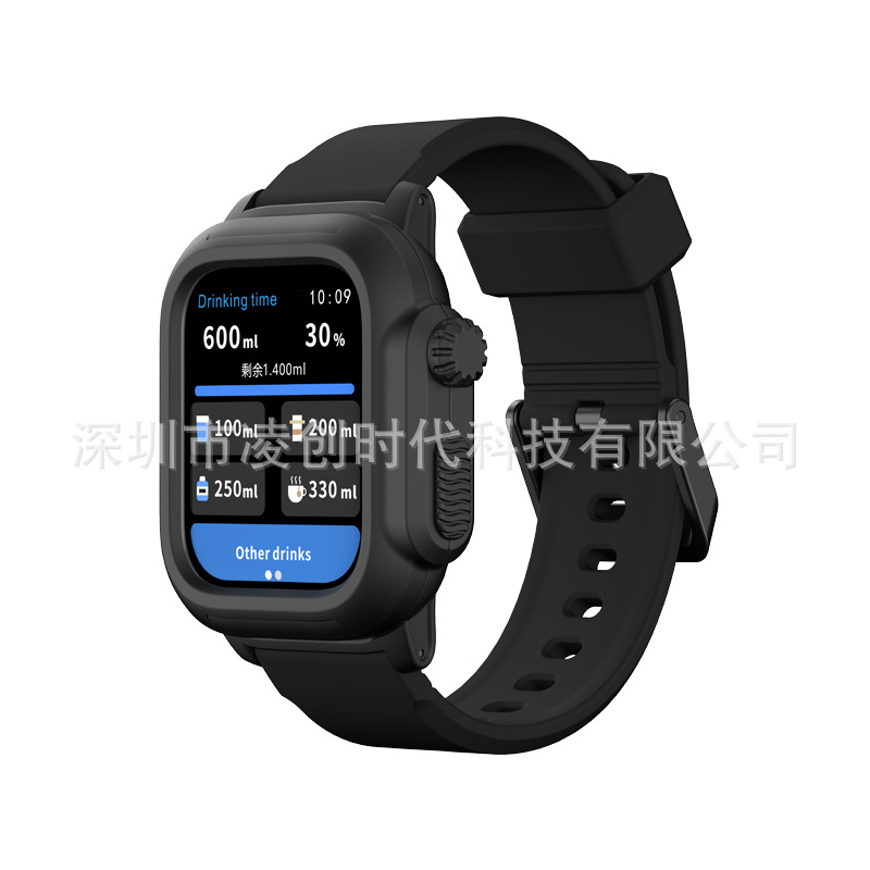 Adecuado para Apple iwatch protección Shell Apple watch87654se Correa silicona integrado impermeable natación