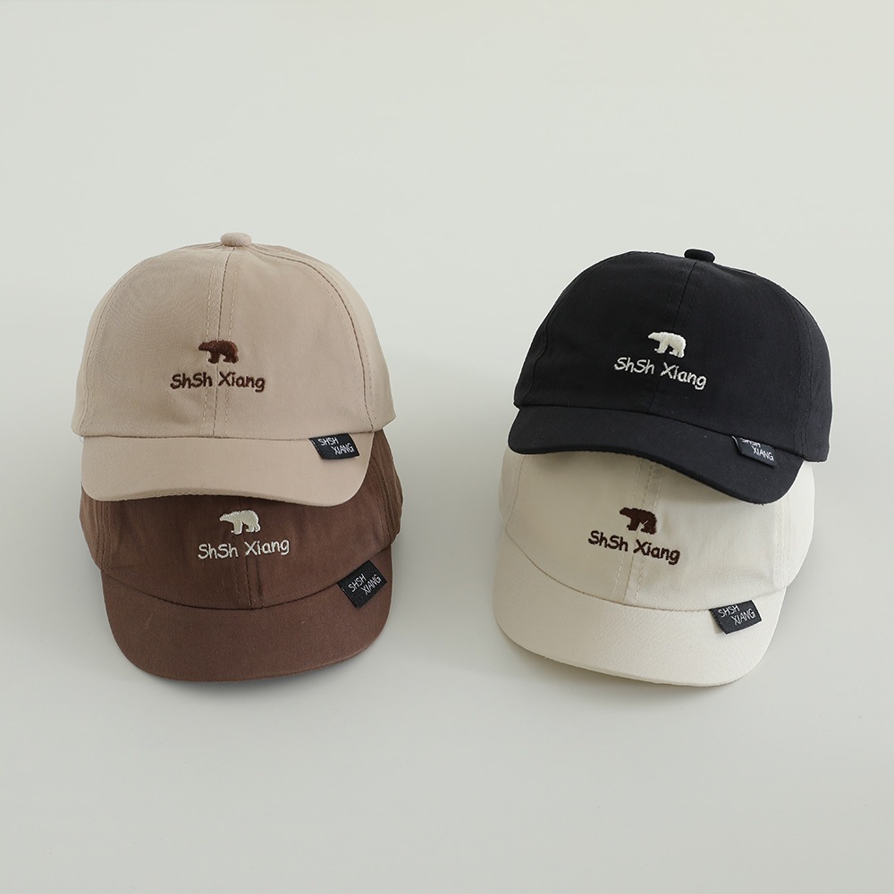 Sombreros para bebés primavera y otoño delgados para niños bebés gorra de lengua de pato lindo super lindo sombrero de béisbol para niños sombrero de sol de otoño cornisa