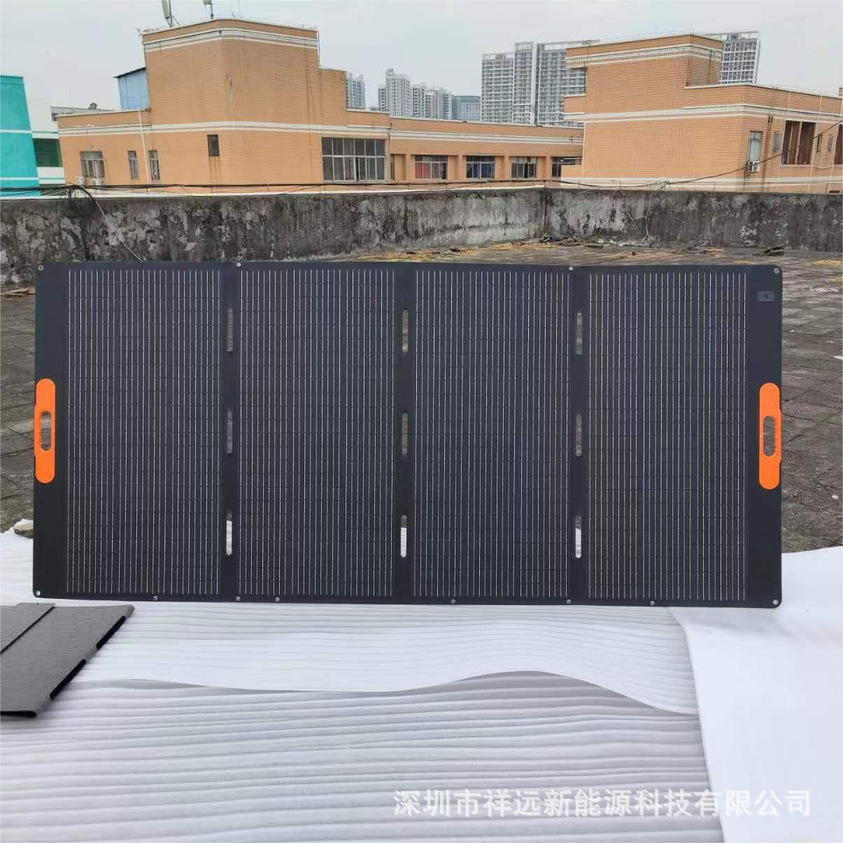 36V400W ETFE Foldable solar panels 工厂产400W太阳能折叠包