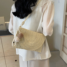 手提包单肩包托特包草编包针织包大容量沙滩包时尚挎包女士包包