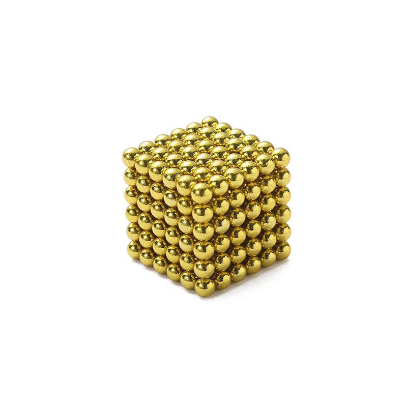 磁力珠玩具3毫米216颗 巴克球十色磁力球 成人玩具磁铁