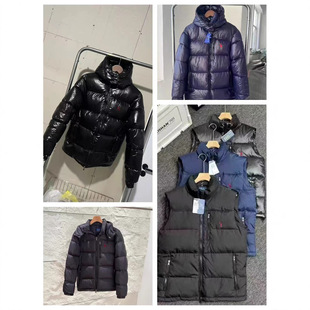 New Winter High Version Raff Rl Thickeneded Hooded Windproof, Coldproof and Warm Pony Men's and Women's Cotton Jacket
