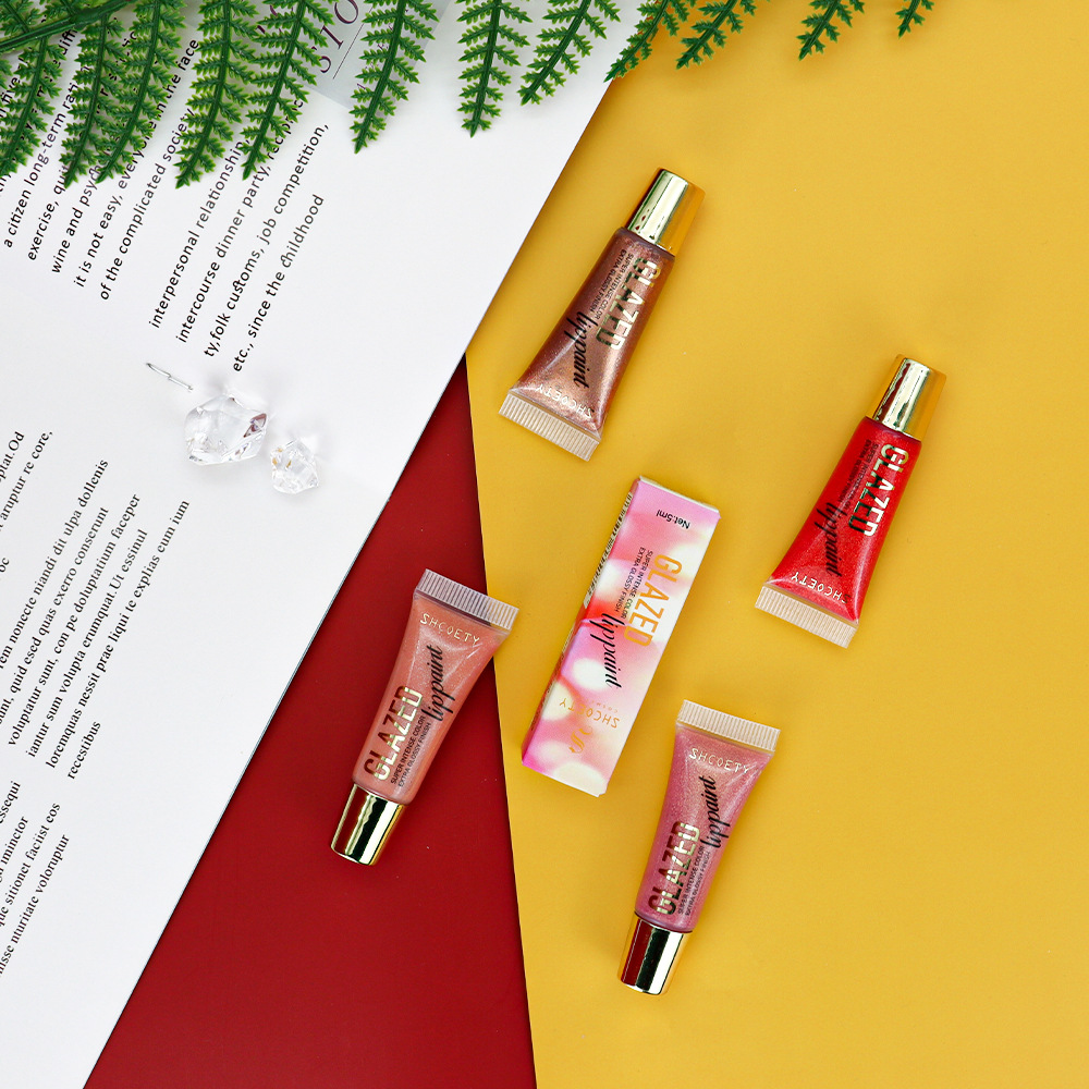 SHCOETY Hydrating Lip Gloss has a water-like texture that does not stick to the cup. It is a pouty lip brightening tube lip gloss and lip gloss that crosses borders undefined