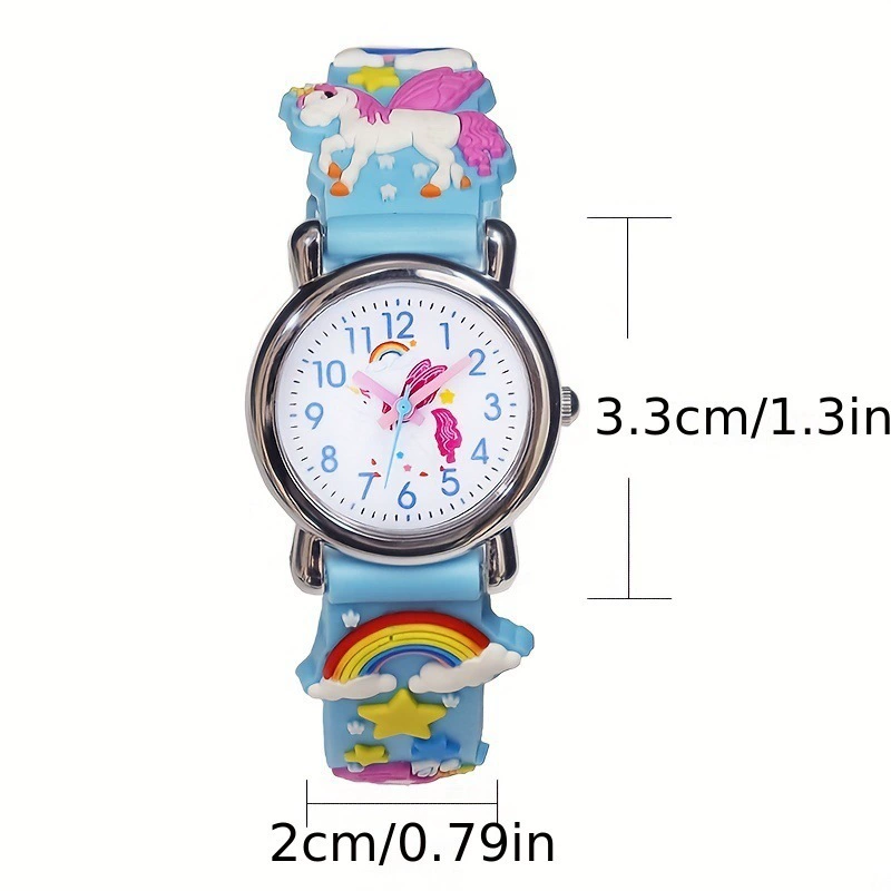 High quality children's watch, cartoon silicone bracelet, quartz watches