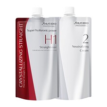 资生卷发药水堂直发膏永久定型软化剂家用免拉蛋白矫正柔顺一梳直