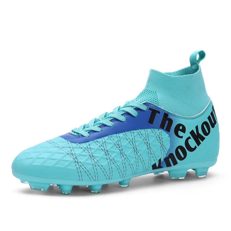 23 transfronteriza 31-48 zapatos de fútbol de tamaño largo y corto clavo alto-top adulto estudiante competencia zapatos de entrenamiento zapatos de fútbol