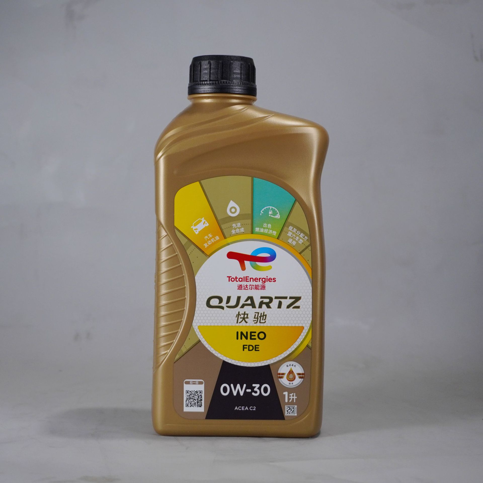 道达尔机油快驰INEO 0W-30机油SP级C2高级全合成机油 韩国进口
