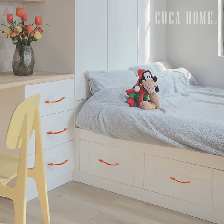 АБС-пластик детская тумбочка для детской комнаты ручка для корпусной мебели многоцветная дополнительная ручка для распыления краски расстояние между отверстиями 96 мм