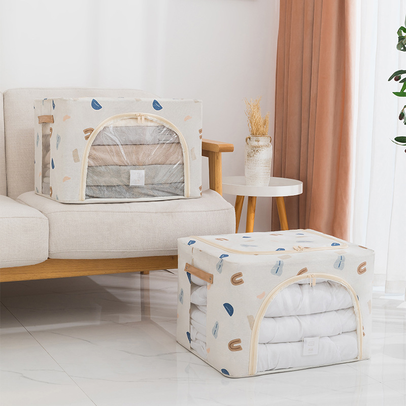 衣服收纳箱家用布艺衣物袋折叠百纳储物盒大号框家用收纳神器