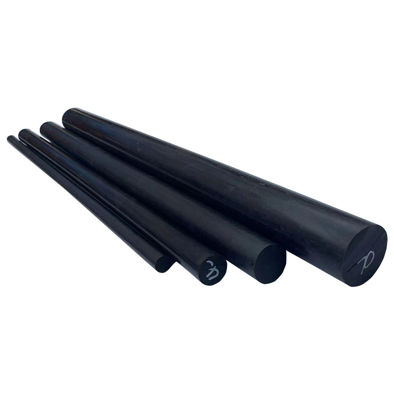 pe棒黑色尼龙棒pa6耐磨耐实心圆柱高温加工PP塑料棒聚丙烯棒