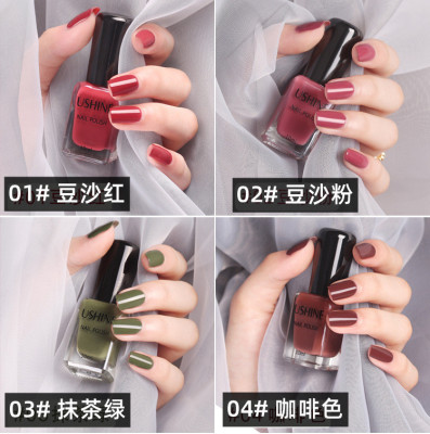 Oily Nail Polish Peach Sequins suit Nail Oil Can not Nail Polish suit 10ml Baking free nail polish