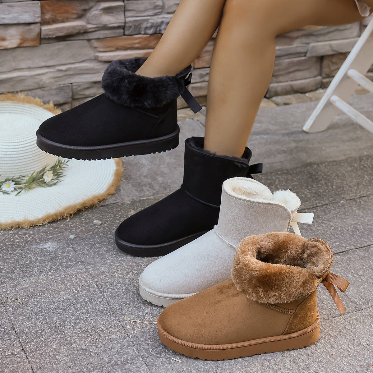 Cross-border foreign trade large size snow boots for women 2026…