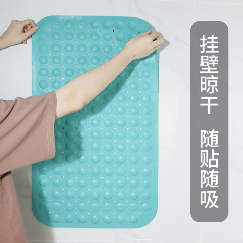 Venta caliente transfronteriza Hotel venta al por mayor agujero de burbuja baño antideslizante estera TPE ducha alfombra de piso gran ventosa alfombra de piso