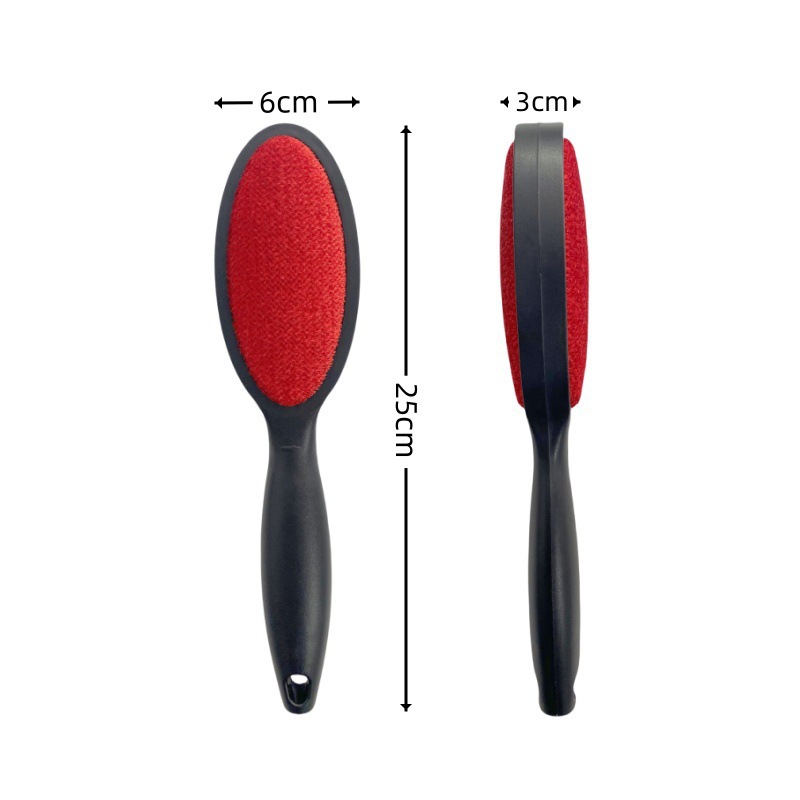 ABS双面静电衣刷两面去毛刷衣物粘毛器静电刷毛器