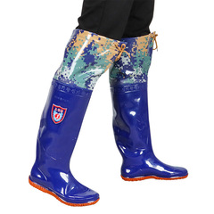 Men's and women's over-the-knee rice-planting boots, extended water shoes, farmland rice-planting shoes, soft-soled paddy field socks, fishing and fishing shoes, rice-planting shoes