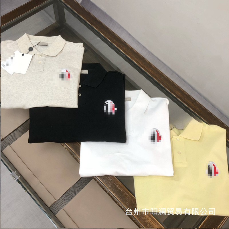Mengkoumiao 25 New Summer Men's Short-Sleeved Polo Shirt Men's Pure Cotton Embroidered Lapel Men's T-Shirt Casual Wholesale Mengkoumiao 25 New Summer Men's Short-Sleeved Polo Shirt Men's Pure Cotton Embroidered Lapel Men's T-Shirt Casual Wholesale