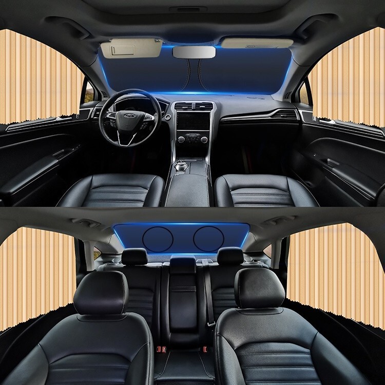 Car Curtains, Car Privacy Sunshades, Private Sun Protection, Magnetic Side Window Cloth, Car Retractable Sliding Track, Car Interior Car Curtains, Car Privacy Sunshades, Private Sun Protection, Magnetic Side Window Cloth, Car Retractable Sliding Track, Car Interior