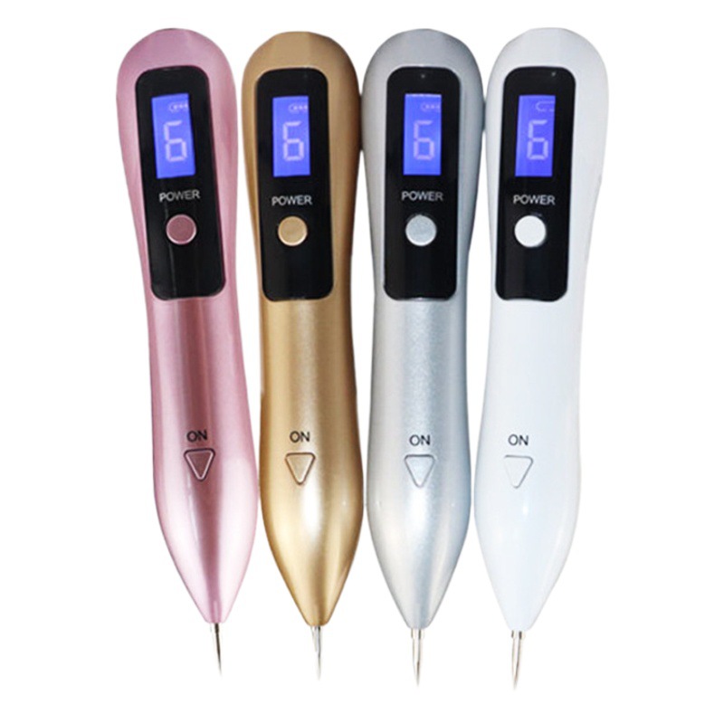 Lápiz alemán de 9 niveles para eliminación de lunares con luz azul, dispositivo portátil de belleza para uso doméstico, lápiz pequeño para eliminar manchas blancas