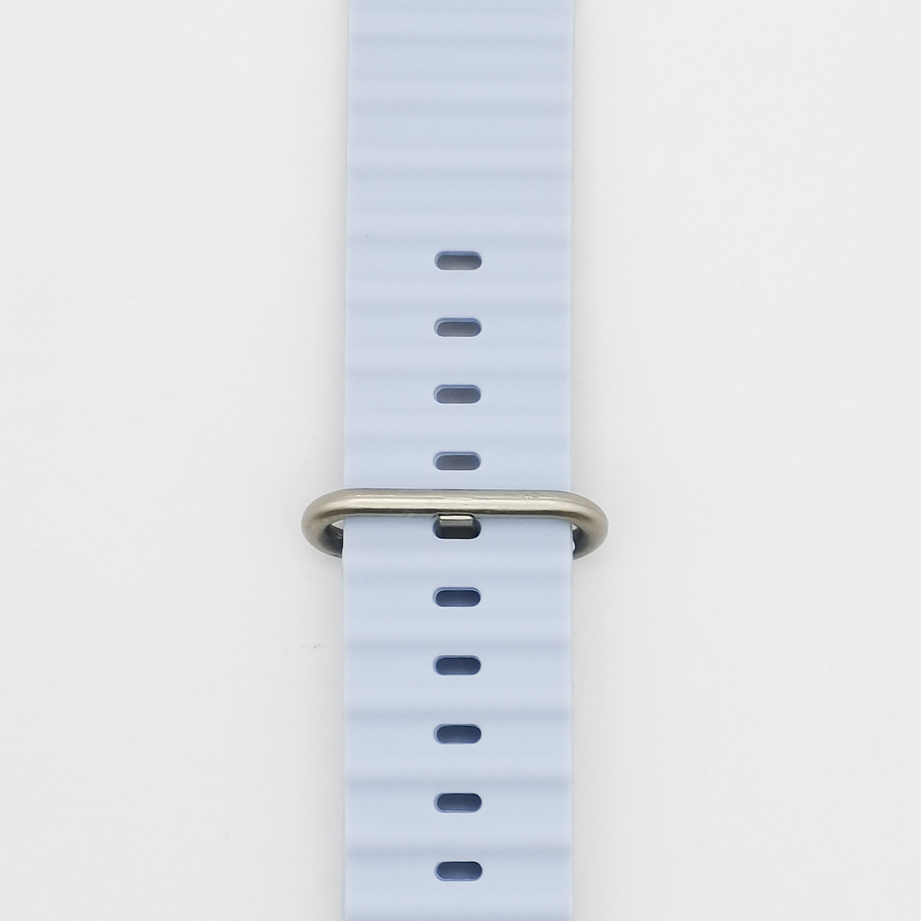 Adecuado para Apple reloj ultra 8 generación Correa Marina nuevo 49mm correa de reloj de silicona doble anillo