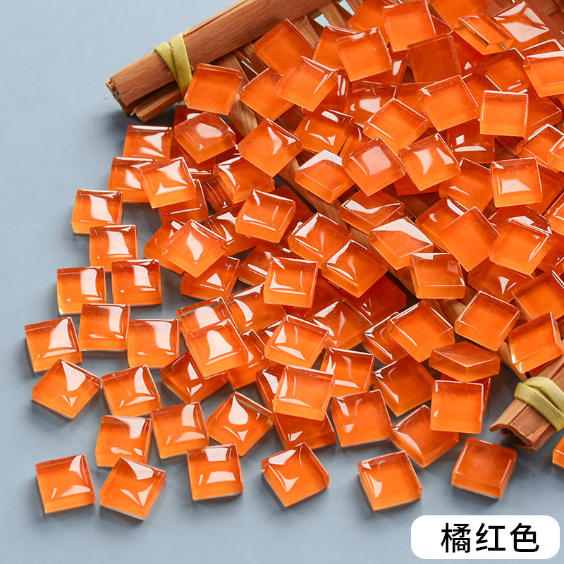 混合モザイク diy 手作りフリーストーンクリエイティブ生産材料カラークリスタルガラスルース粒子装飾自己粘着|undefined