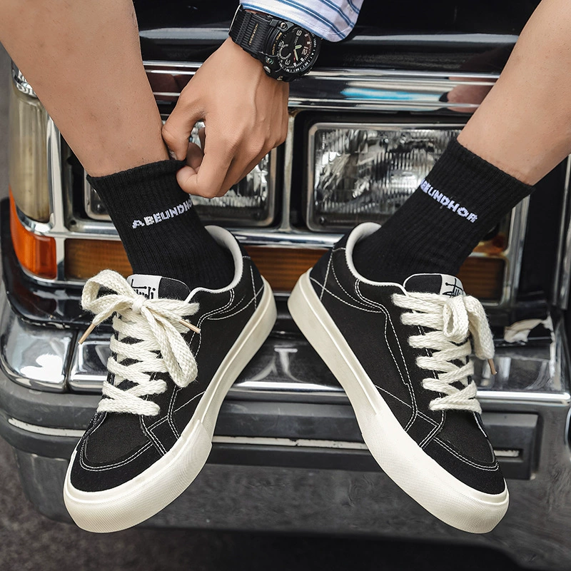 2023 летние новые парусиновые туфли для отдыха, мужские маленькие белые туфли