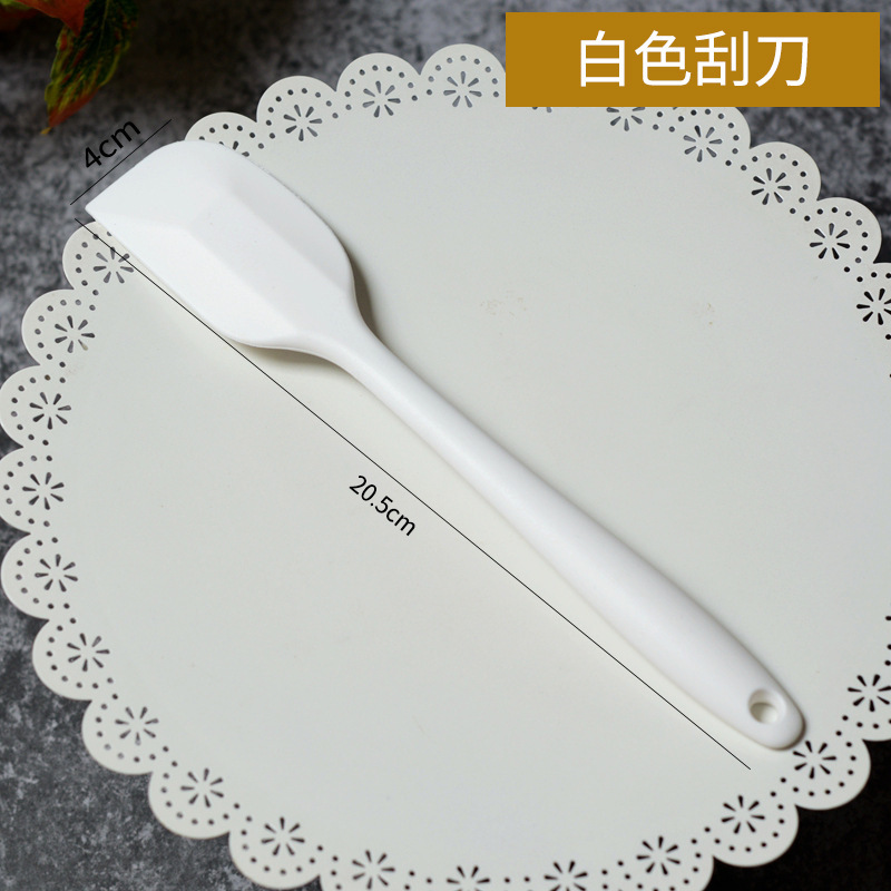 Shovel-Type Cream Tool, Oven Baking Household Integrated Cake Spatula, Silicone Food-Grade Mixing Tool, High Temperature Resistant