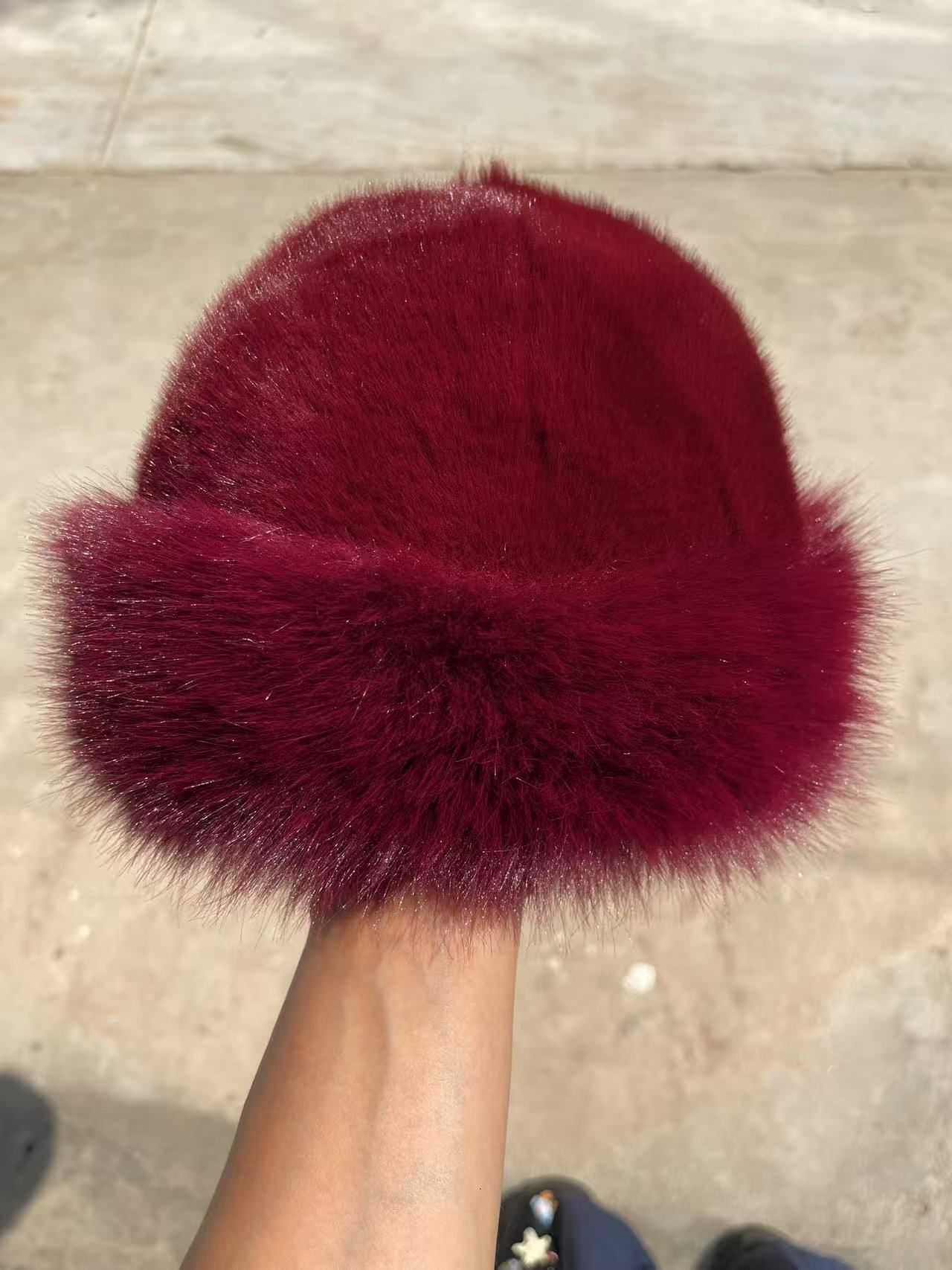 Sombrero Mongol de Piel Sintética para Mujer, Térmico, para Otoño e Invierno image 19