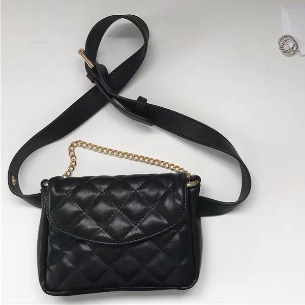Bag Women's 2025 New Fashion All-match Ins Handbag Stylish Waist Bag All-match Metal Chain Shoulder Chest Bag