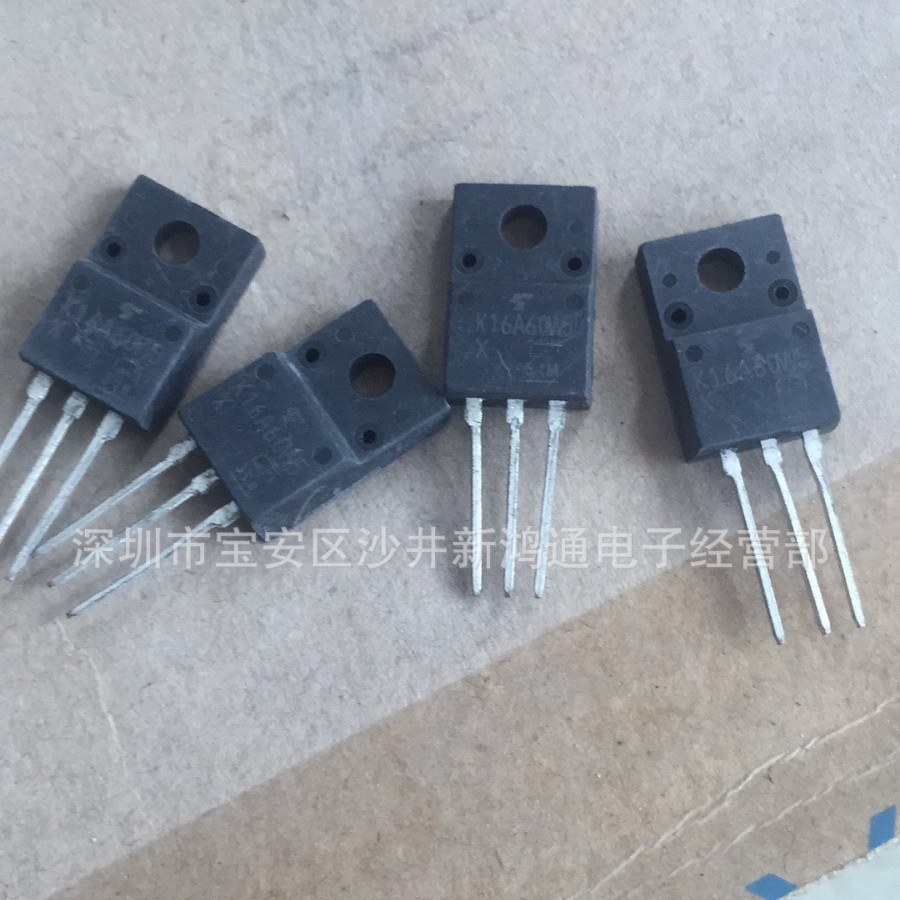 原装进口散新东芝 TK16A60W K16A60W 16A/600V TO-220F MOS管