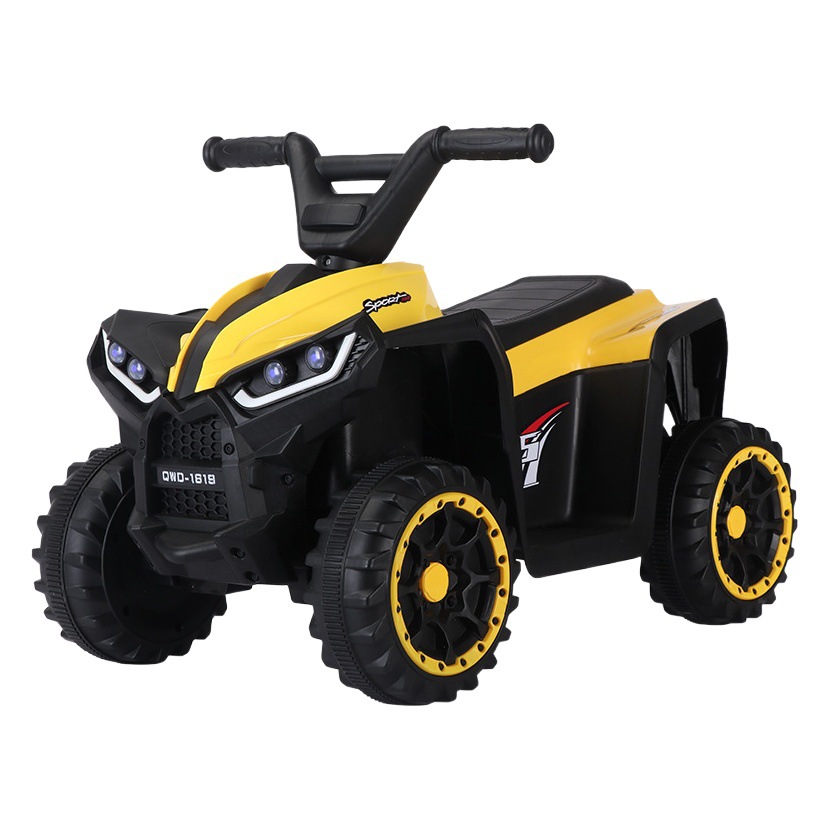 Coche eléctrico para niños Vehículo todoterreno de playa de cuatro ruedas 1-5 años El bebé masculino y femenino puede sentarse un coche eléctrico de control remoto súper grande