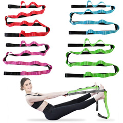 Fitness and Body Shaping Yoga Stretching Belt Quality Yoga Extension Strap One-Legged Horse Pose Waist Training Belt Shenzhen Manufacturer