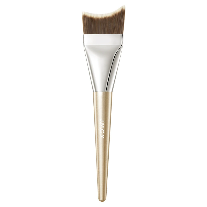 Ultra thin foundation, natural pink light and thin brush, no trace