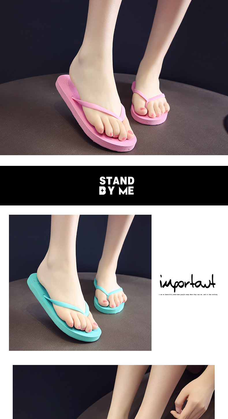 Women's Trendy Flat Flip-flops For Beach Summer Casual Wear_voghion.com