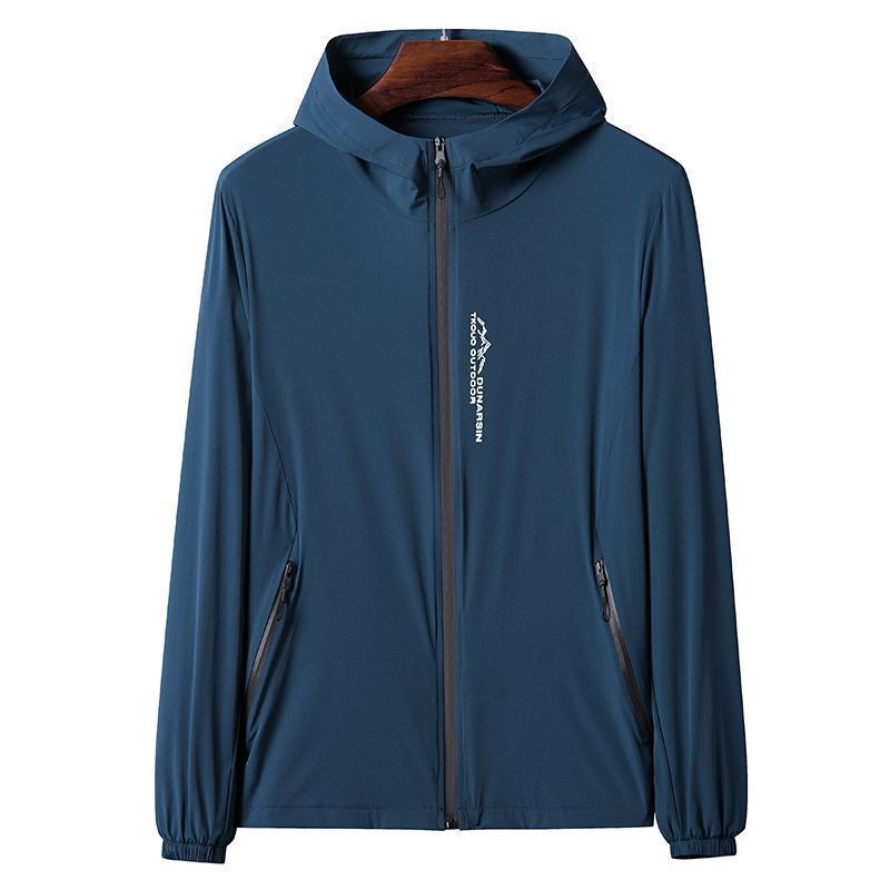 Men's silk quick dry summer sun protection clothing