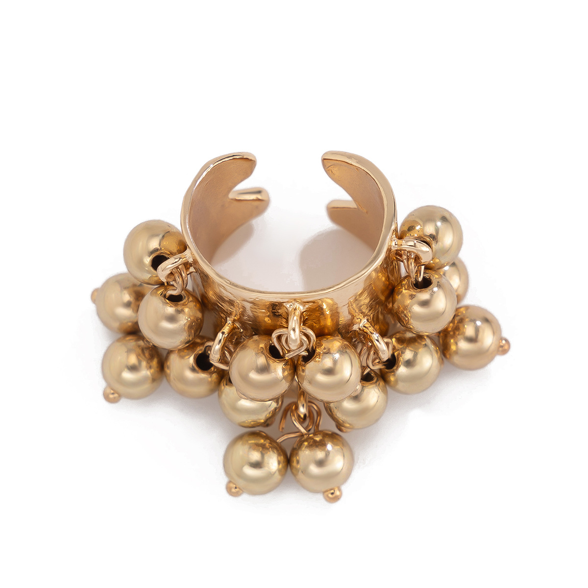 16g Weight Charm Rings Classification 1 Piece Quantity Holiday Occasion Alloy Material Geometric Pattern Women's Gender Plating Design Streetwear Style Streetwear Geometric Arylic Alloy Plating Women's Charm Rings 16