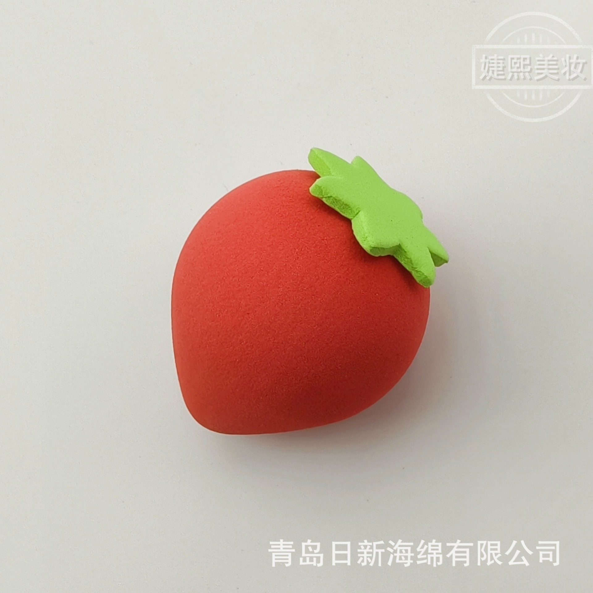 Strawberry Beauty Egg Fruit Powder Puff strawberry sponge expands…