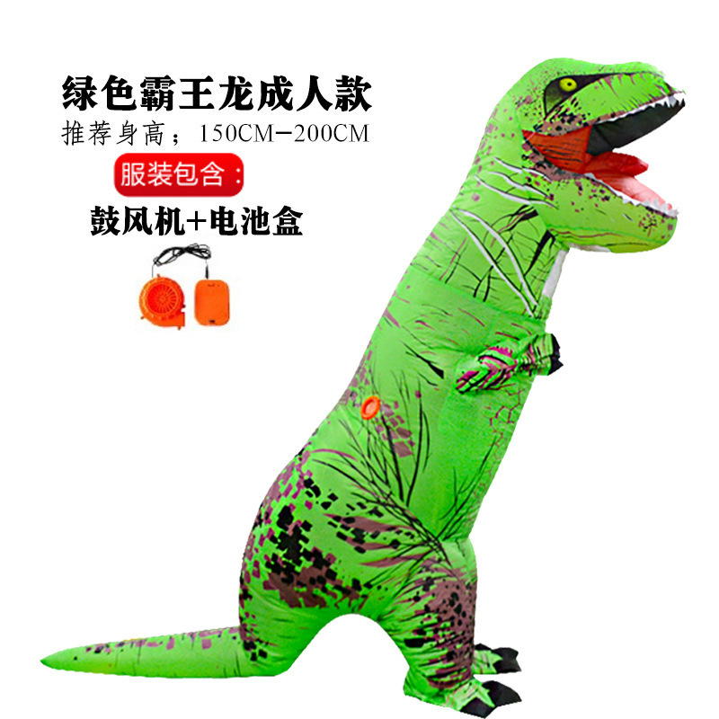 Diversión de dibujos animados Rana Muñeca Disfraz Extraña Dinosaurio Caminando Muñeca Animal Propósito Disfraz Humanoides Ropa Inflatable