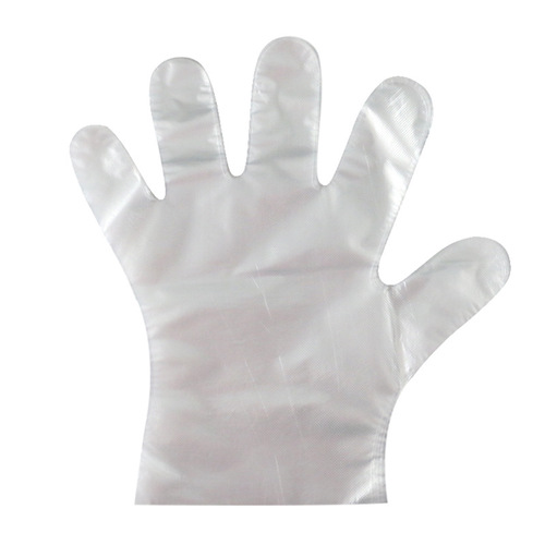 Disposable PE gloves transparent oil-proof hairdressing catering takeaway sales food grade thickened plastic film waterproof PE