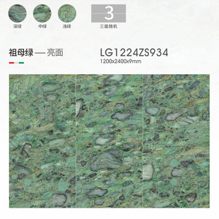 1200x 2400x 9mm Guangdong Foshan Zhen Shi series bright surface rock plate in stock wholesale 5