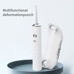 Amazon Cross-border New Product English Battery-operated Toothbrush Portable Home Dental Cleaner Water Flosser Tooth Cleaner