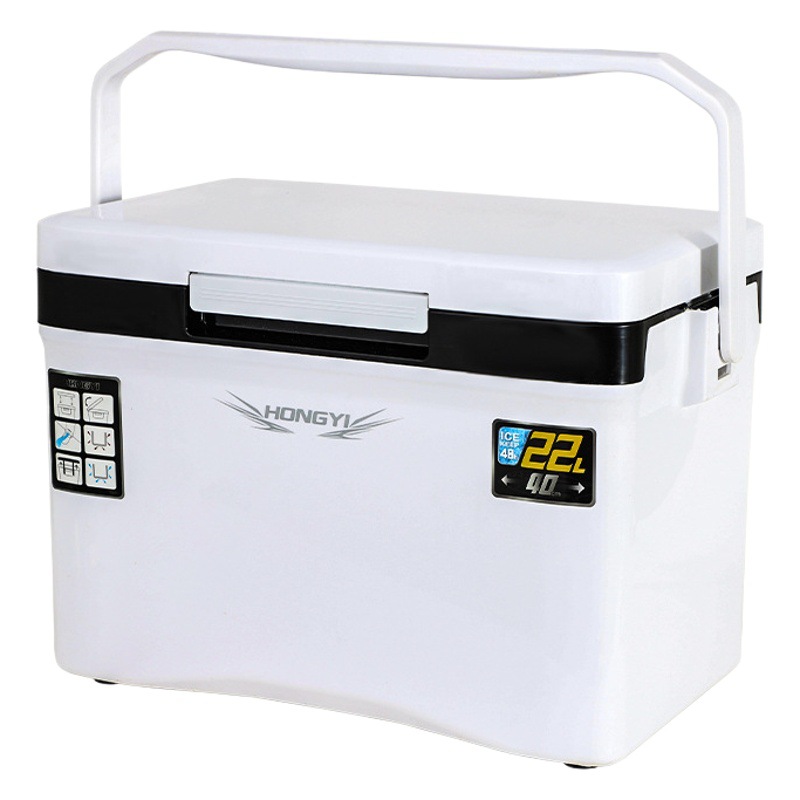 Nueva caja de pesca multifuncional 22 litros incubadora de Pesca de Mar Cubo de cebo vivo congelador de pesca al aire libre caja de pesca ultraligera