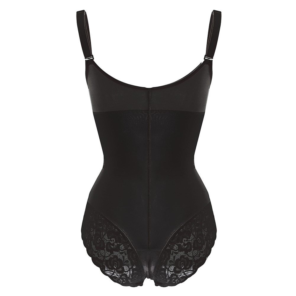 Ropa de látex de encaje soporte para el pecho cuerpo ropa de adelgazamiento body Shaper cintura corsé vientre que contrae la ropa interior de una pieza de las mujeres comercio exterior