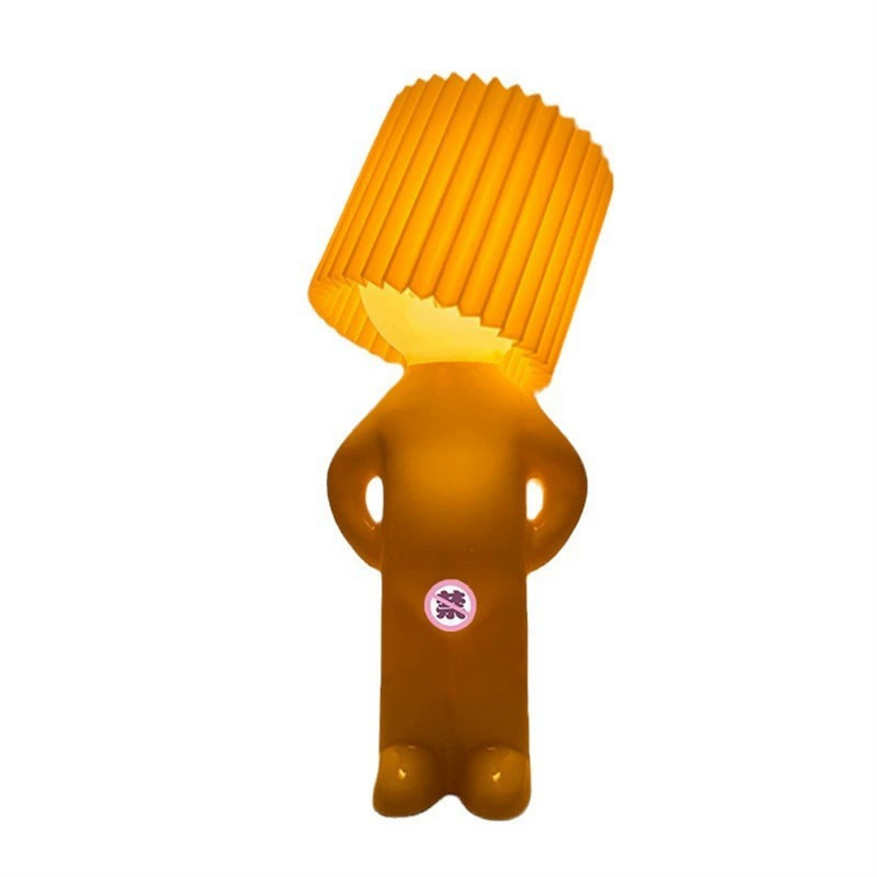 Niño tímido pequeño lámpara de escritorio un poco tímido lámpara de noche retro cabezal de cama pequeña luz de atmósfera creativa extraña perilla de cumpleaños