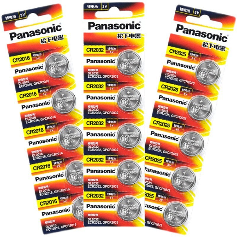 Panasonic Cr2032 Car Key Button Battery 3V 2025 20161632 1620 1220 2430